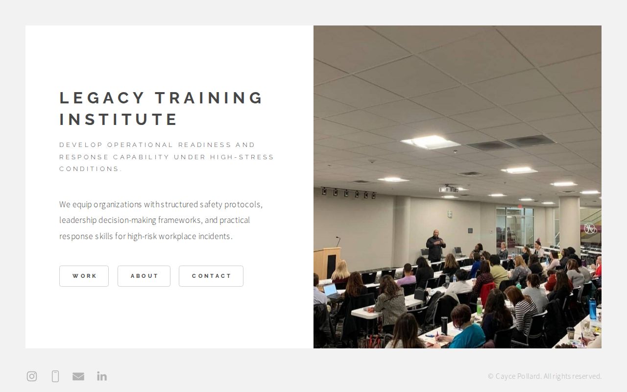Legacy Training Institute